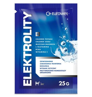 EUROWET Elektrolity dla psa i kota 25g