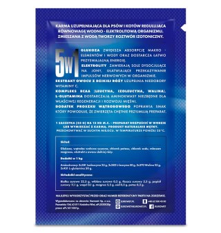 EUROWET Elektrolity dla psa i kota 25g