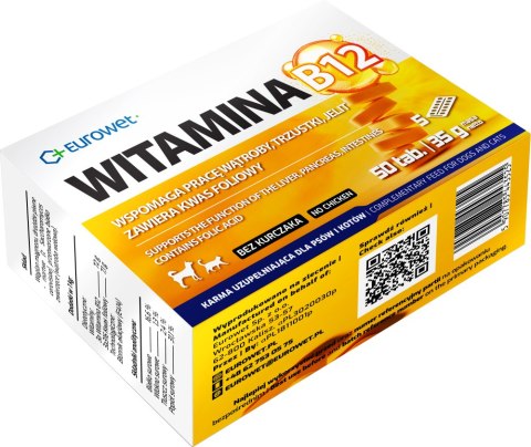 EUROWET Witamina B12 50 Tabl.