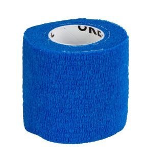 Kerbl Samoprzylepny Bandaż EquiLastic, 5 cm, niebieski