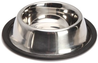 Miska metalowa na gumie antypoślizgowa 0,7l