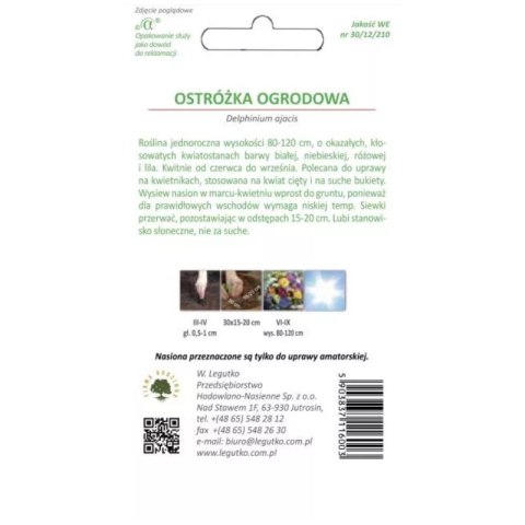 Ostróżka ogrodowa mieszanka