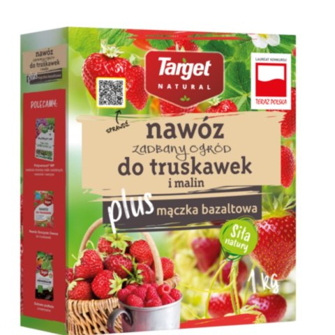 Nawóz Zadbany Ogród do truskawek i malin plus mączka bazaltowa 1 kg