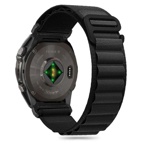 Pasek Tech-Protect Nylon Pro Garmin Fenix 47 mm - czarny