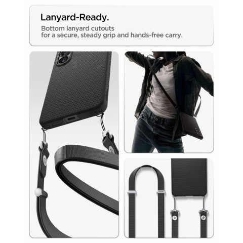Etui Spigen Liquid Air Mag MagSafe na Samsung Galaxy S26 - czarne