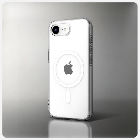 Etui Spigen Liquid Crystal Mag MagSafe na iPhone 16e / 17e - przezroczyste