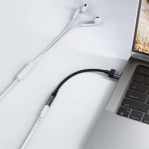 Adapter Acefast J13 USB-A do mini jack 3.5 mm - czarny