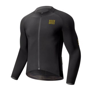 Bluza rowerowa Rockbros YDWT020 Diamond wiosna/jesień/zima rozmiar XL - czarna