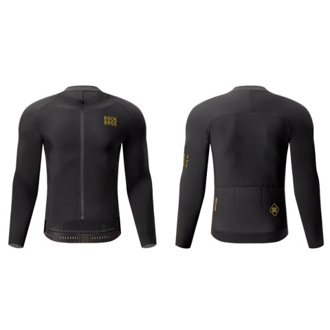 Bluza rowerowa Rockbros YDWT020 Diamond wiosna/jesień/zima rozmiar XL - czarna