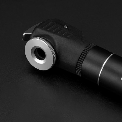 Mini pompka rowerowa ROCKBROS TM-1701P 80 PSI do wentyli Presta i Schrader - czarna