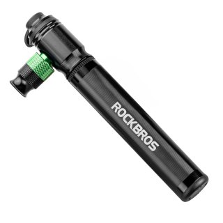 Pompka CO2 Rockbros HQ-75D-CO2 manualna/CO2 aluminiowa - czarna
