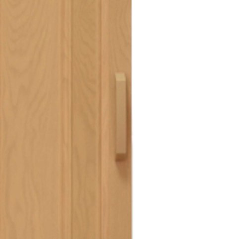 Drzwi harmonijkowe 004 02 jasny dąb 80 cm