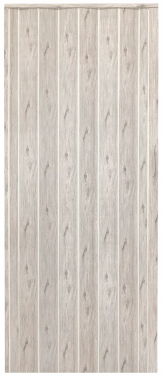 Drzwi harmonijkowe 001P DĄB ALASKA MAT - 100 cm