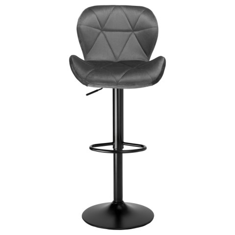 Hoker barowy Gordon Black grafitowy Velvet