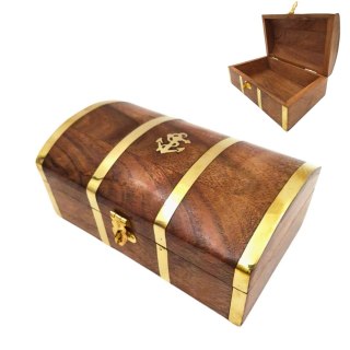 Szkatułka Drewniana Marynistyczna Vintage - DNU-020