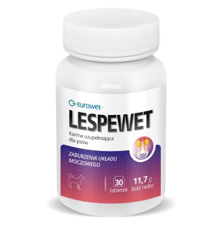 Eurowet Lespewet Dla Psa 30tab