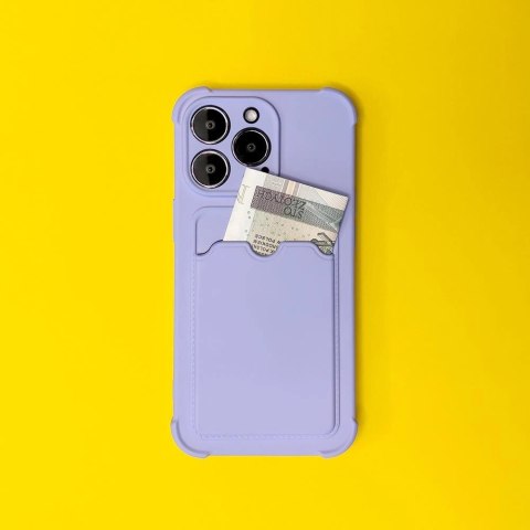 Card Armor Case etui pokrowiec do Xiaomi Redmi 10X 4G / Xiaomi Redmi Note 9 portfel na kartę silikonowe pancerne etui Air Bag cz