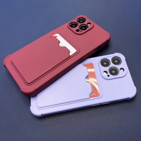 Card Armor Case etui pokrowiec do Xiaomi Redmi 10X 4G / Xiaomi Redmi Note 9 portfel na kartę silikonowe pancerne etui Air Bag cz