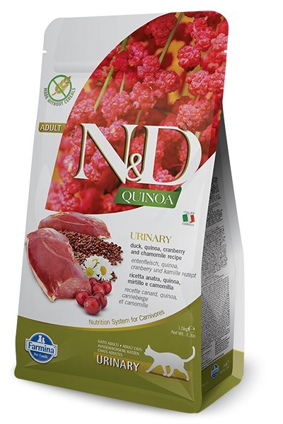 Farmina N&D Quinoa Feline Urinary Duck 300g
