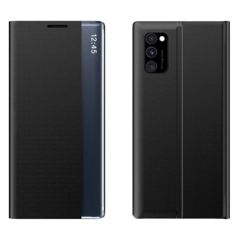 New Sleep Case pokrowiec etui z klapką z funkcją podstawki Xiaomi Redmi Note 11T 5G / Redmi Note 11S 5G / Poco M4 Pro 5G czarny
