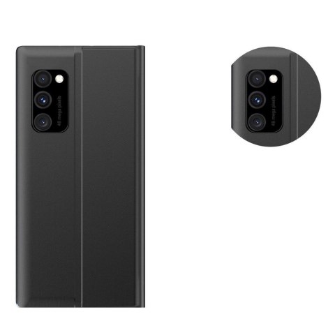 New Sleep Case pokrowiec etui z klapką z funkcją podstawki Xiaomi Redmi Note 11T 5G / Redmi Note 11S 5G / Poco M4 Pro 5G czarny