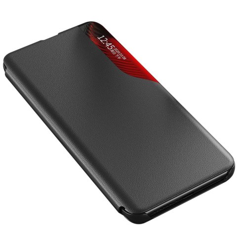 Eco Leather View Case elegancki futerał etui z klapką i funkcją podstawki Samsung Galaxy A73 czerwony