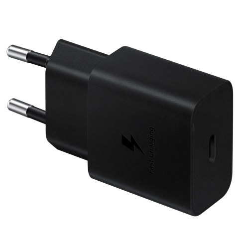 Ładowarka sieciowa Samsung EP-T1510XBEGEU 15W PD USB-C AFC z kablem USB-C - czarna
