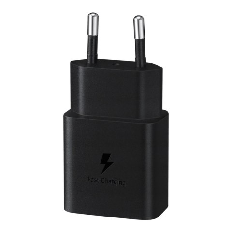 Ładowarka sieciowa Samsung EP-T1510XBEGEU 15W PD USB-C AFC z kablem USB-C - czarna