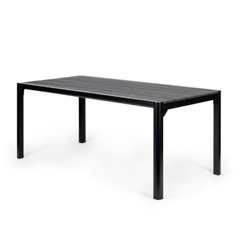 Duży stół ogrodowy 8-osobowy 180x90 cm na taras ogród szary blat MultiGarden