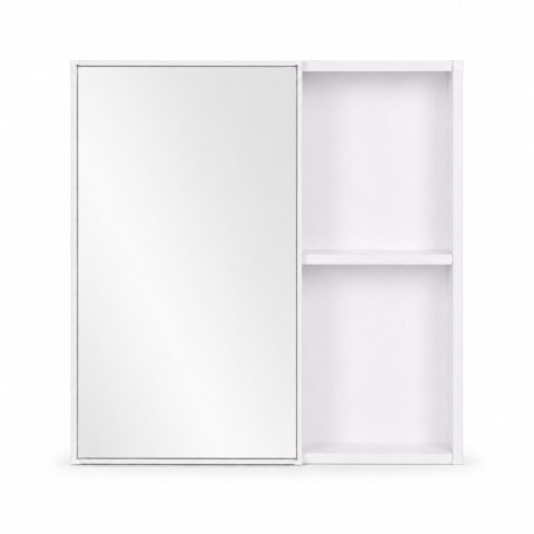 Szafka łazienkowa wisząca z umywalką + lustro zestaw mebli ModernHome