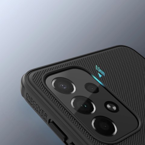 Nillkin Super Frosted Shield Pro wytrzymałe etui pokrowiec Samsung Galaxy A73 czarny