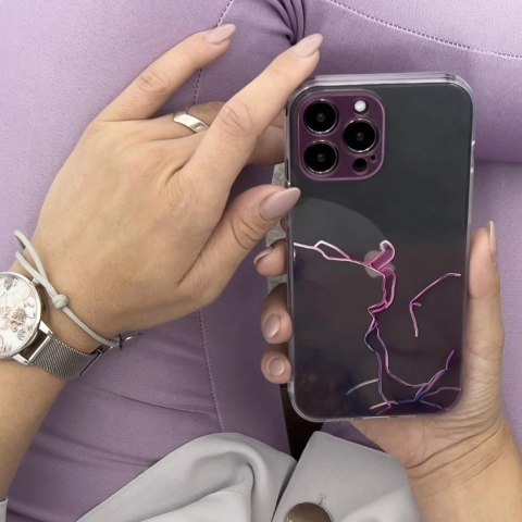 Marble Case etui do Samsung Galaxy A12 5G żelowy pokrowiec marmur niebieski