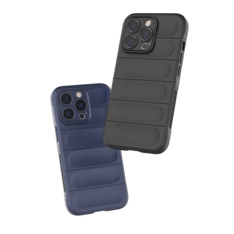 Magic Shield Case etui do iPhone 13 Pro elastyczny pancerny pokrowiec ciemnoniebieski