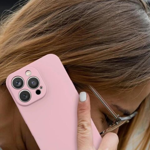 Silicone case etui Xiaomi Redmi Note 11 Pro 5G / 11 Pro / 11E Pro silikonowy pokrowiec jasnoniebieskie