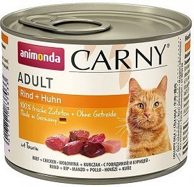 Animonda Cat Carny Adult Wołowina I Kurczak 200g
