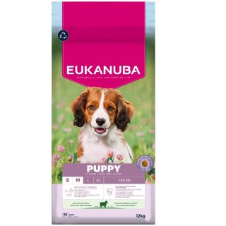 EUKANUBA Puppy&Junior Small/Medium Lamb&Rice 12kg