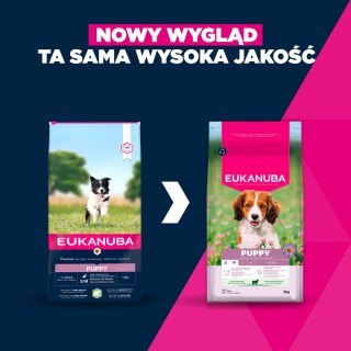 EUKANUBA Puppy&Junior Small/Medium Lamb&Rice 12kg
