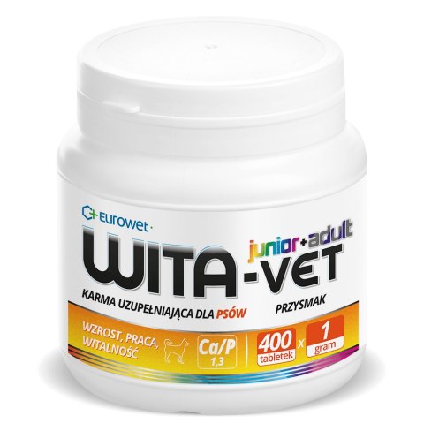 Eurowet Wita-Vet Junior +Aldut 400tab