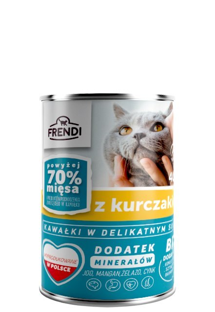 Frendi Kawałki W Delikatnym Sosie Z Kurczakiem 400g