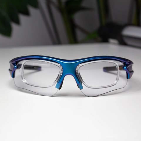 Okulary rowerowe Rockbros 10069 UV400 - niebieskie