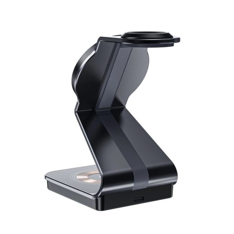 Ładowarka Tech-Protect QI15W-A29 indukcyjna 3w1 z MagSafe na smartfon / Apple Watch / AirPods - czarna