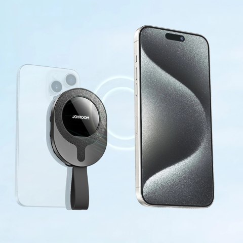 Uchwyt Joyroom JR-ZS393-S magnetyczny z przyssawkami na telefon 4.7-7" - czarny