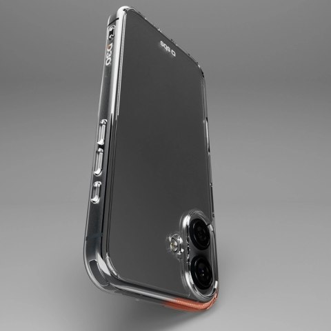 Etui SBS Extreme Active D3O do iPhone 16 - przezroczyste