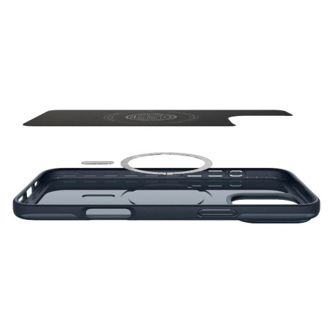 Etui Spigen Thin Fit MagSafe na iPhone 16 Pro - ciemnoszare