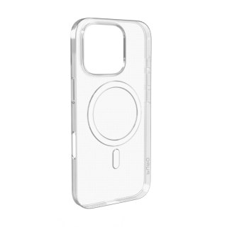 Etui silikonowe Puro 03 Mag MagSafe do iPhone 16 Pro - przezroczyste