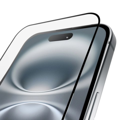 Szkło hartowane Puro Frame Tempered Glass z ramką do iPhone 16