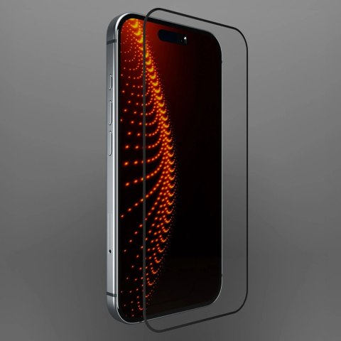 Szkło hartowane SBS Tempered Glass D3O z ramką do iPhone 16 Pro