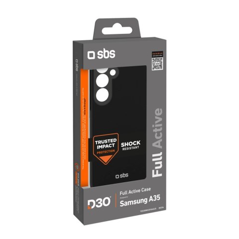 Etui SBS D3O Full Active Case na Samsung Galaxy A35 - czarne