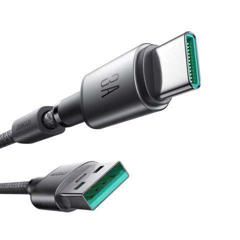 Kabel Joyroom S-A50 Unlimited Series 3A USB-A - USB-C z organizerem magnetycznym 1,2m - szary