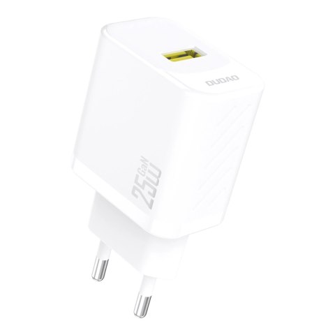 Ładowarka Dudao A27S 25W GaN USB-A - biała